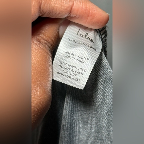 Lulus Romantic Black Floral Print Satin Cowl Neck Wedding Guest Maxi Dress M - Picture 14 of 16